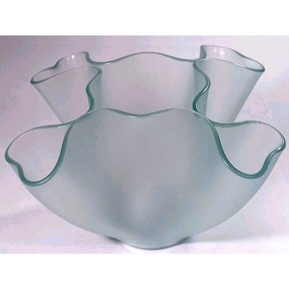 Mouth-Blown CARTOCIO Vase Fontana by Pietro Chiesa 1932 Italy large Size - Picture 6 of 16